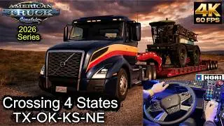 VOLVO VNL power Gameplay BOOST Career|HORI Truck System|4 States|Realistic American Tuck Simulator|
