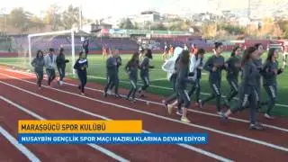 Maraşgücü Spor Kulübü Nusaybin Gençlik Spor Maçı Hazırlıklarına Devam Ediyor.