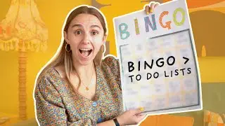 I made a bingo card to try and get my sh*t together