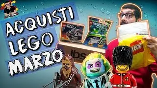 ACQUISTI LEGO 🤑 | Marzo 2018 [AleLEgGOdt]