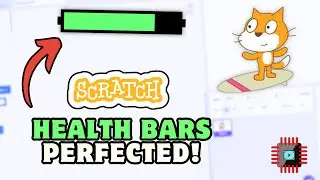 How to make AMAZING HEALTH BARS in Scratch! 😎 | Just Finished Coding!