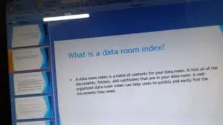 Why Is a Data Room Index Important