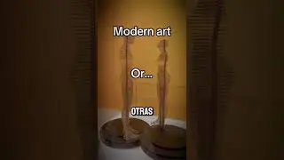 Modern art vs MODERN ART 🎨🖌🤔