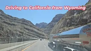 Driving to California from Wyoming USA