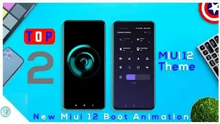 Best Top 2 Miui 12 Theme Any Xiaomi Device || 🔥Boot Animation Miui 12 Device 🔥|| Unique Tech