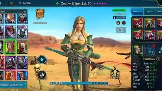 Raid Shadow Legends - One of best uncommon Champions - Zephyr Sniper 5 star solo