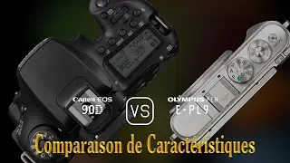 Canon EOS 90D vs. Olympus PEN E-PL9: Une Comparaison de Caractéristiques