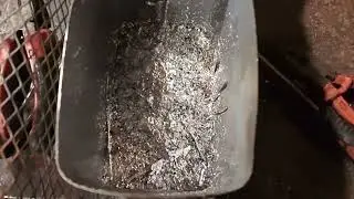 Плавка свинца из пуль.