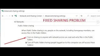 How to Fix All Network Sharing Issues, Computer not showing in Network