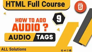 How to add audio in html page ?