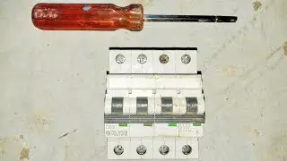#28 4 Pole Mcb Connection | Mcb Connection Kaise Karen | Mcb Connection In Painal Wiring | In Hind