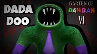 GARTEN OF BANBAN 6 - Every Sir Dada Doo Scenes With Jumpscare and Final Endings (Monster Nabnab)