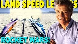 Rocket Wars! Bill Fredrick vs. Craig Breedlove Drag Racing