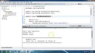 TestNG Annotations