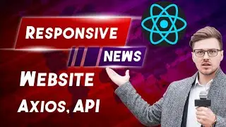 Responsive News Website With React.js 🌐🔥 
