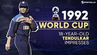 Stars of the Cricket World Cup: Sachin Tendulkar (1992)