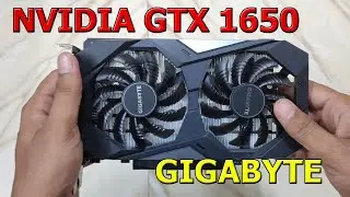 Nvidia Geforce GTX 1650 Unboxing