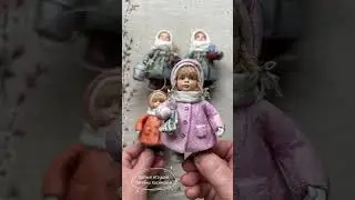 Ну вот и готовы игрушки, которые я показывала в предыдущем видео ❤️😊❤️ #ватныеигрушки