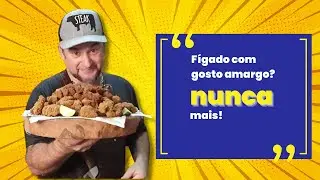 Fígado á milanesa - com dica especial do Chef!