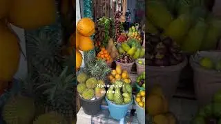 Оцениваю фрукты на Шри-Ланке. Какие пробовали?🤍