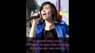 Demi Lovato ♥ -Remember December ♪(Traducido al Español)