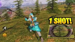 I picked up enemy Rytec AMR sniper and it’s OP | Solo vs Squads Gameplay