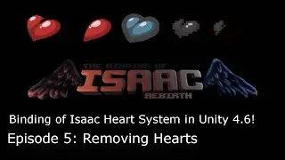 Making Coding fun! Unity 4.6 Heart Health System [Ep 5] [1080p]