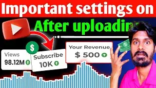 settings on karo youtube channel searching me aayega 🤩 | how to rank youtube channel on youtube aap