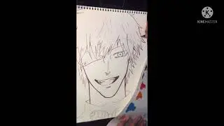 Drawing Kaneki Ken from Tokyo Ghoul - part 1