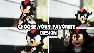 Sonic Movie, But with Shadow The Hedgehog: Choose your favorite design!