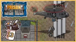 Elite Ops Helicopter | Prison Architect - Island Bound #13 - Let's Play / Gameplay