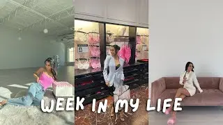 WEEK IN MY LIFE as a full time content creator | Victoria's Secret brunch, influencer events, botox