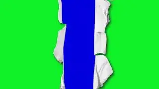 6 Green Screen Torn Paper Transitions NO COPYWRITE