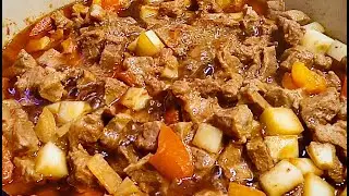 Pork With Mushroom/Potato/Tomato Sauce