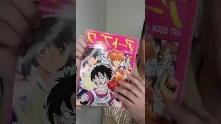 Um pouco de surto de nostalgia! Revista de anime parte 02! #shorts #anime