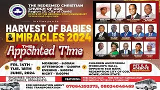 HARVEST OF BABIES AND MIRACLES 2024.  ( DAY 4 EVENING  SESSION)