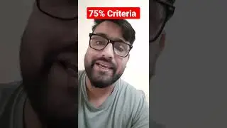 Breaking News JEE Mains 2023 | 75% Criteria | Rohit Soni
