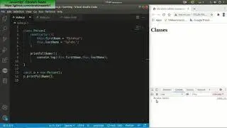 classes in Java Script
