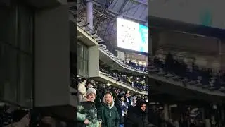 Динамо-Зенит фанаты заряжают