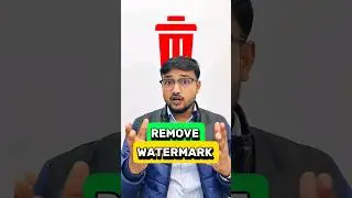 Remove WATERMARK from photo | Photo se watermark kaise hataye
