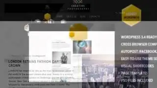 Honey - Creative Portfolio, Photography Theme + Free Download