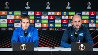 VIKTORS MOROZS & DANIELS BALODIS | PRESES KONFERENCE | FC RFS - ANDERLECHT