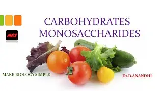 I ALLIED_HEALTH_SCIENCE I BIOCHEMISTRY LECTURE I CARBOHYDRATES 2 I MONOSACCHARIDES I