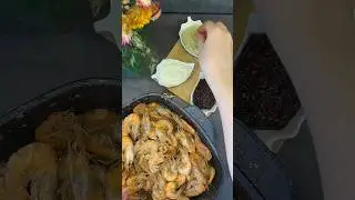 ЖАРЕНЫЕ КРЕВЕТКИ 🔥 подробный рецепт в комментариях  