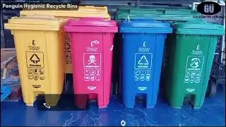 Penguin Hygienic Recycle Bins