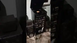 Sony LBT XB850AV tocando disco de vinil