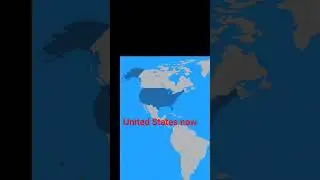 United States now vs then #geography #educationalvideo #fromitaly #edit #USA #shorts