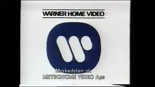 Warner Home Video (Markedsført af: METRONOME VIDEO Aps, 1986)