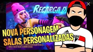 🔴4V4 AO VIVO COM INSCRITOS🔴| NOVA PERSONAGEM 🔥SALAS PERSONALIZADAS🔥| RUMO 20K
