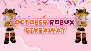 OCTOBER ROBUX GIVEAWAY (EivaPlays)